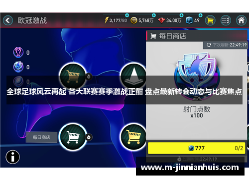 全球足球风云再起 各大联赛赛季激战正酣 盘点最新转会动态与比赛焦点